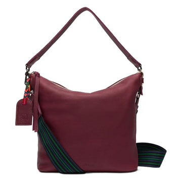 CONSUELA-Plum Hobo